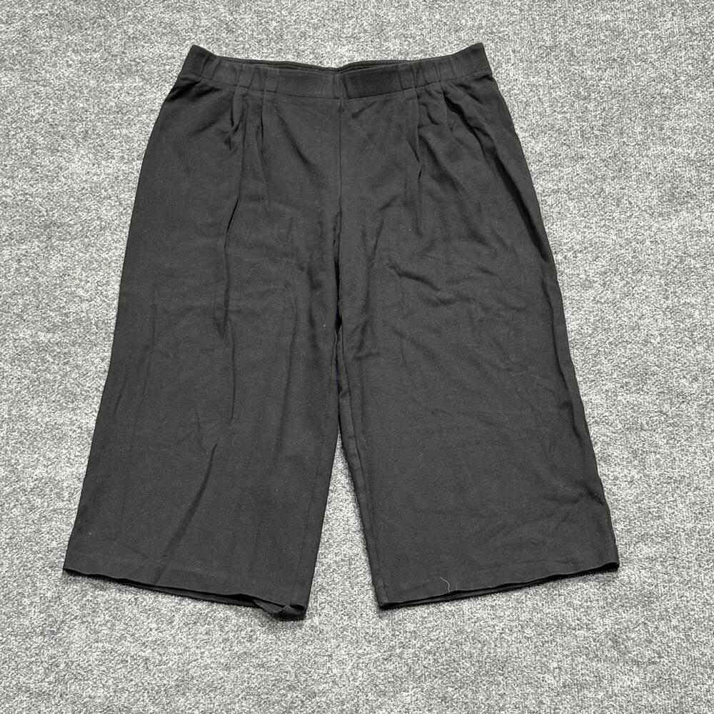 J Jill Pants Womens Large Ponte Full Leg Cropped Pull On Stretch Lightweight